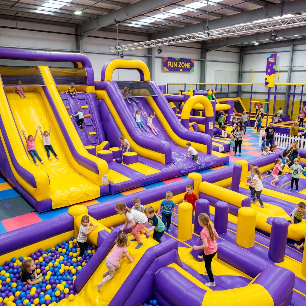 Hoplandia Mega Inflatable Park